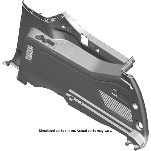 GM Genuine Parts Atmosphere Passenger Side Quarter Lower Rear Trim Panel