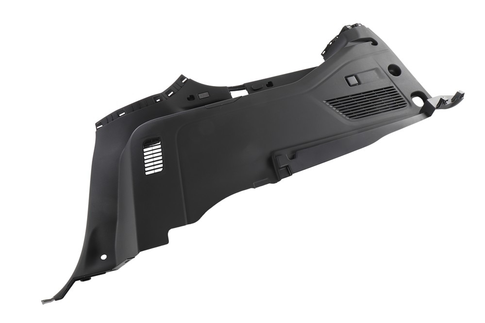 GM Genuine Parts Black Passenger Side Quarter Lower Rear Trim Panel