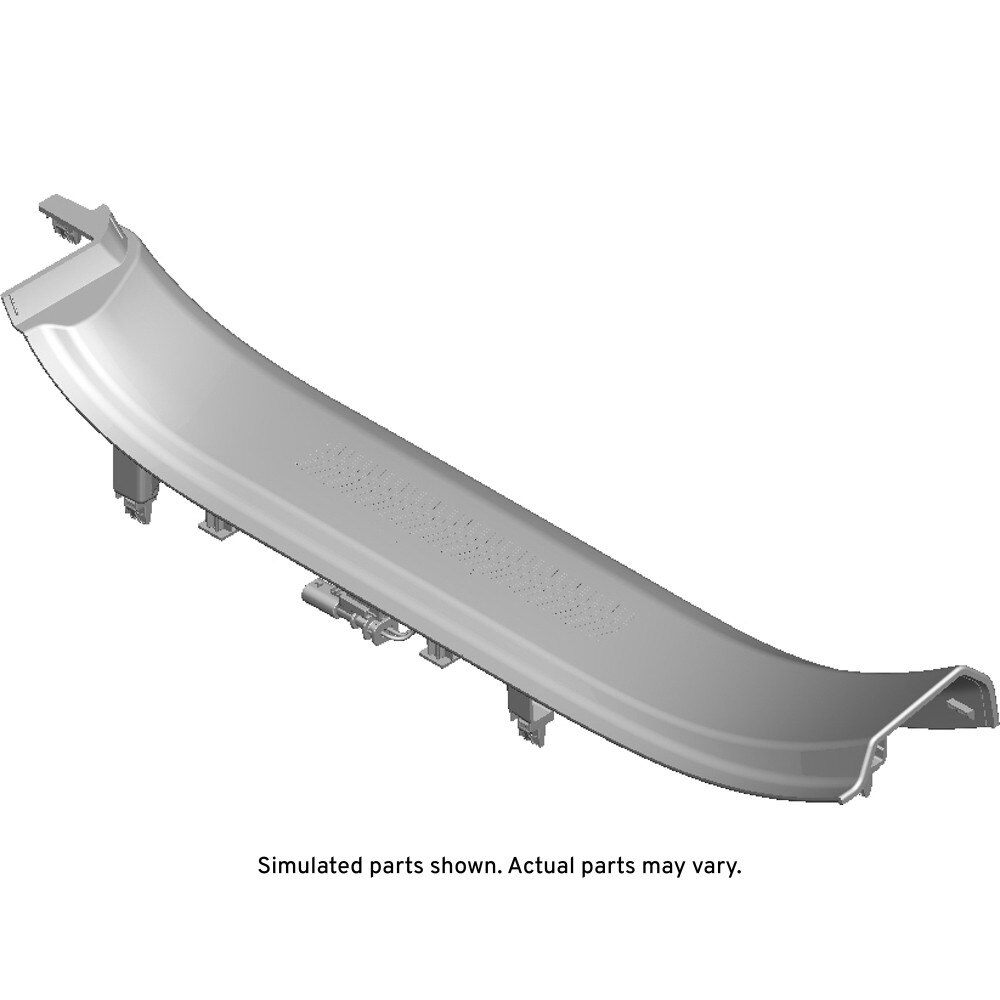 GM Genuine Parts Acier Rear Driver Side Door Sill Garnish Molding Insert