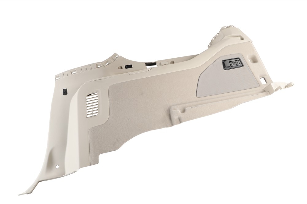 GM Genuine Parts Whisper Beige Passenger Side Quarter Lower Rear Trim Panel