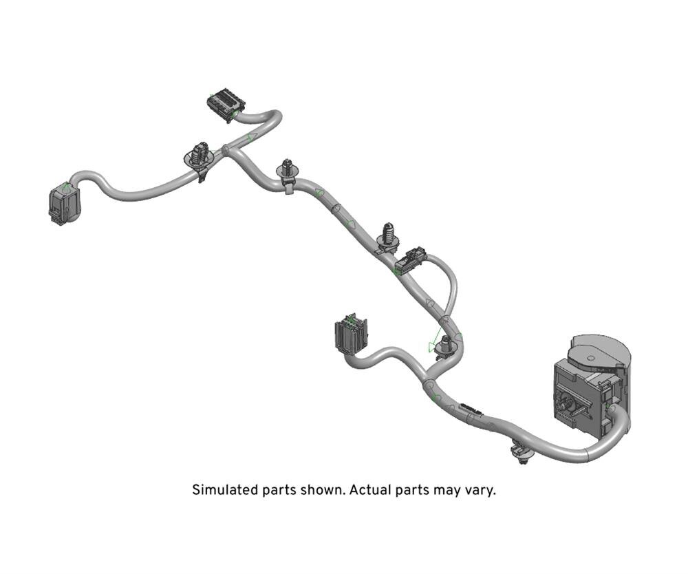 GM Genuine Parts Front Floor Console Wiring Harness Extension Harness