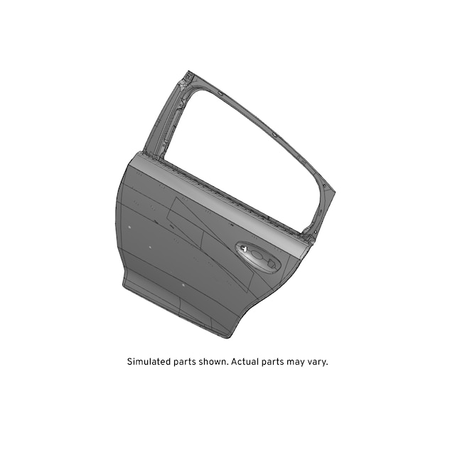 GM Genuine Parts Rear Driver Side Door