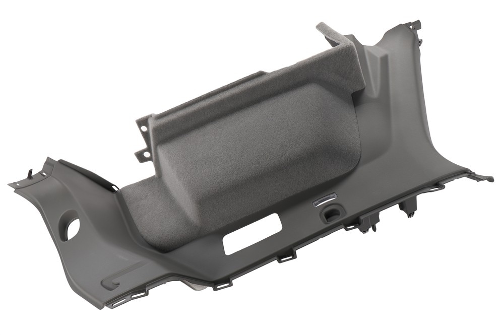 GM Genuine Parts Dark Titanium Passenger Side Quarter Lower Rear Trim Panel