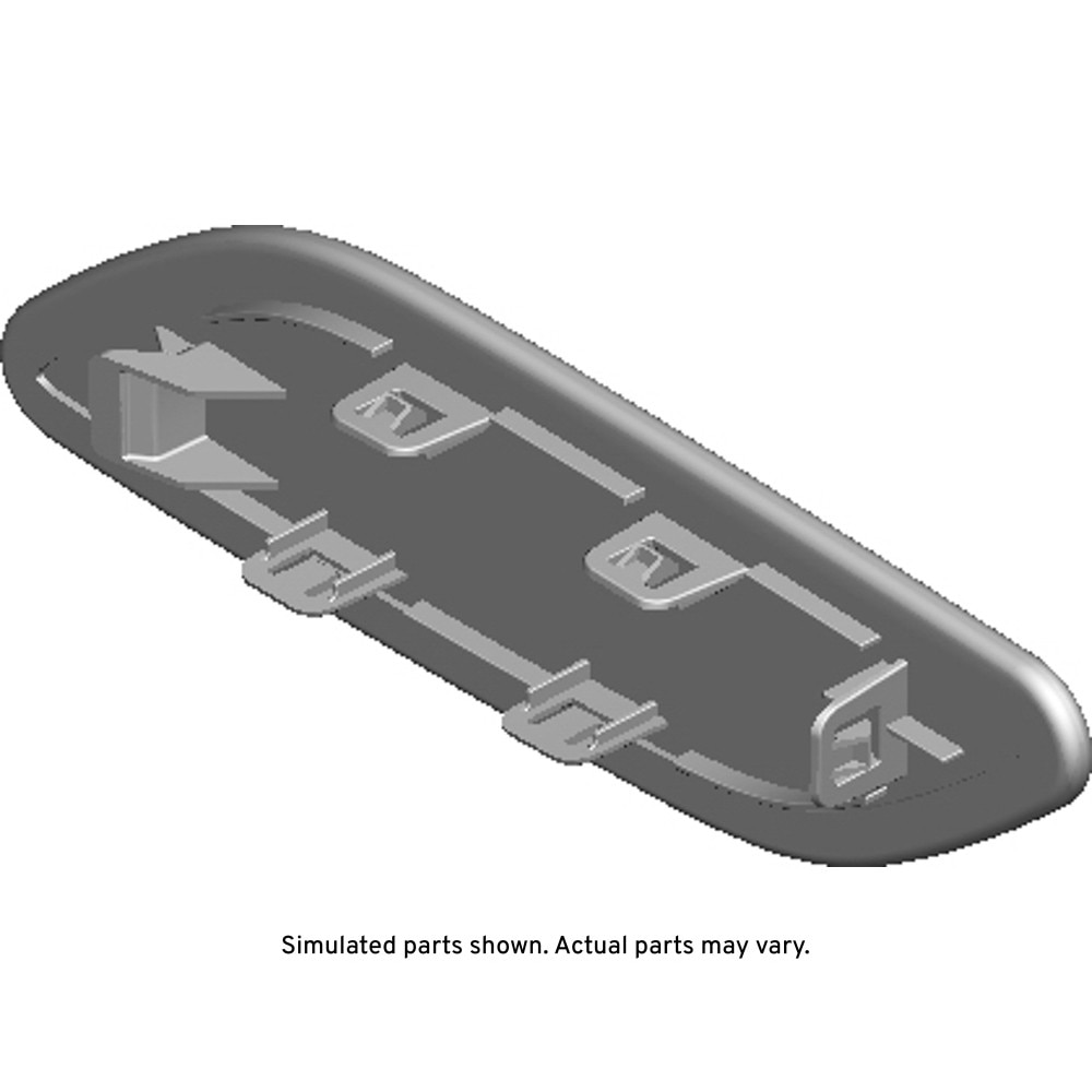 GM Genuine Parts Renaissance Red Rear Driver Side Door Inside Handle Bolt Cap