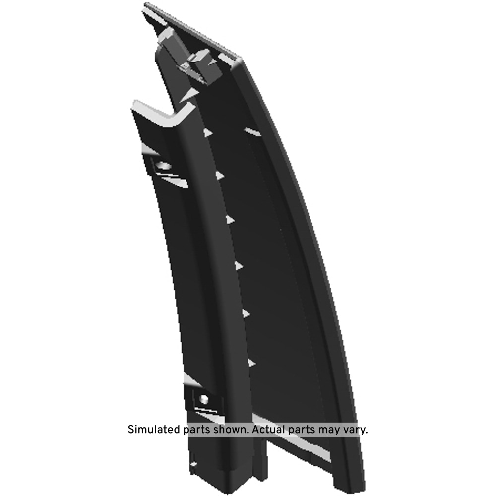 GM Genuine Parts Front Passenger Side Door Window Frame Rear Applique