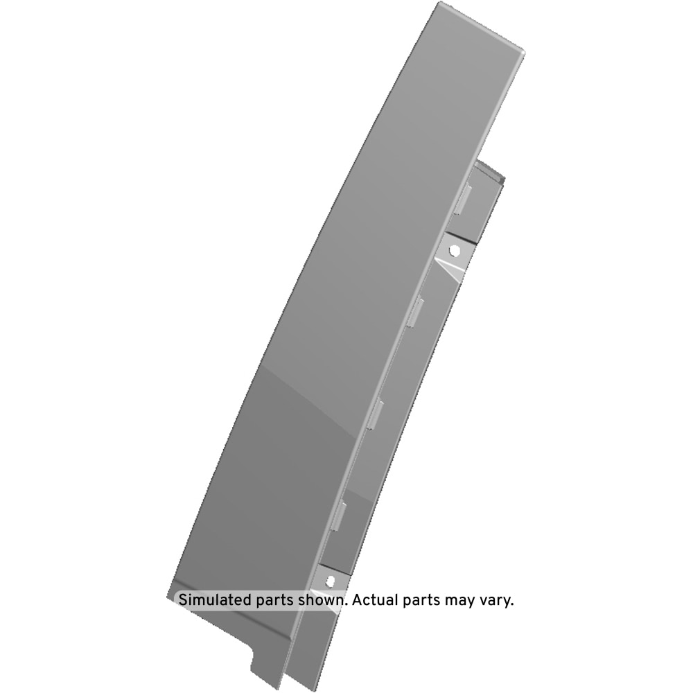 GM Genuine Parts Rear Driver Side Door Window Frame Front Applique