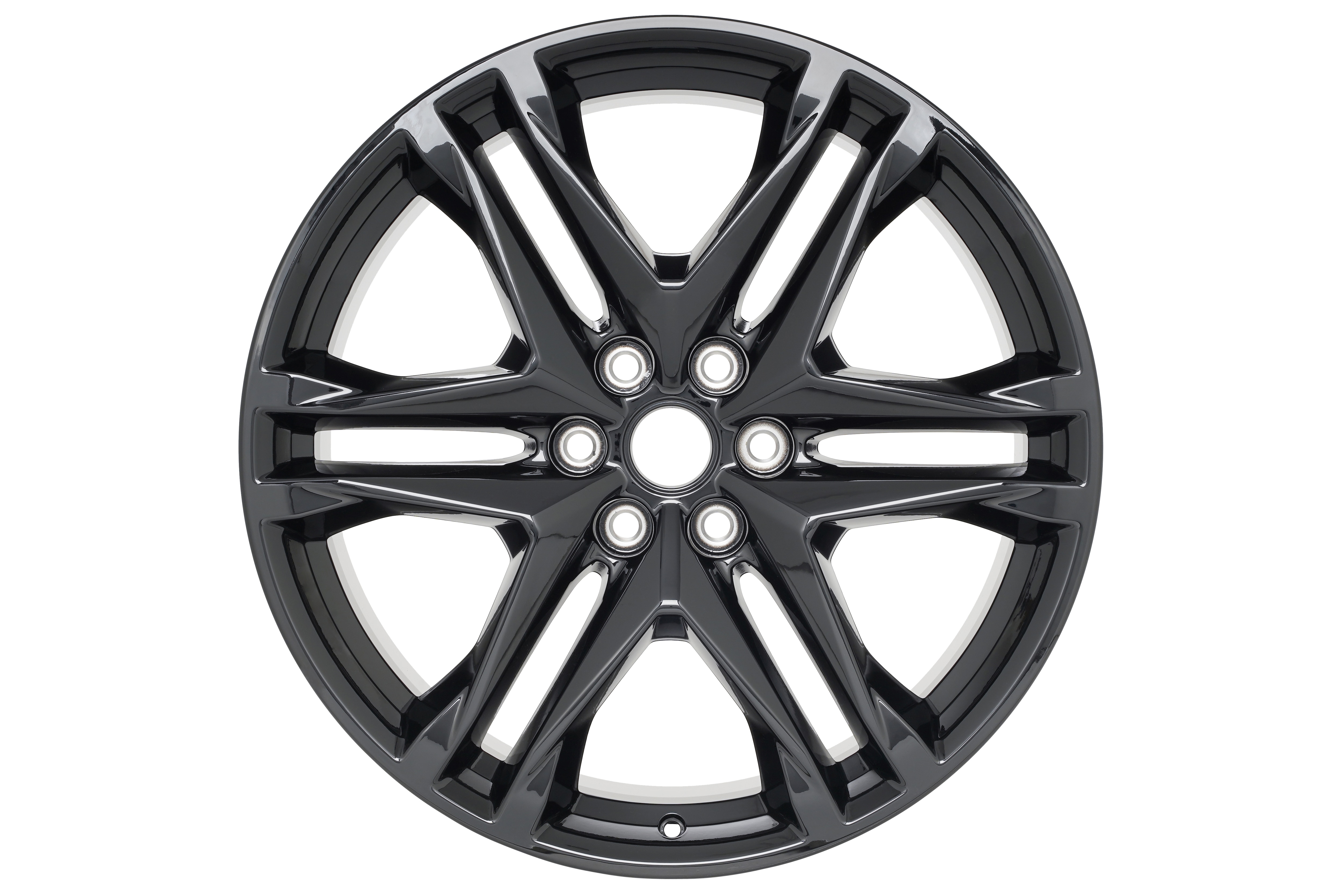 Chevrolet 22x9.5-Inch Cast-Aluminum 6 Split-Spoke Wheel in Gloss