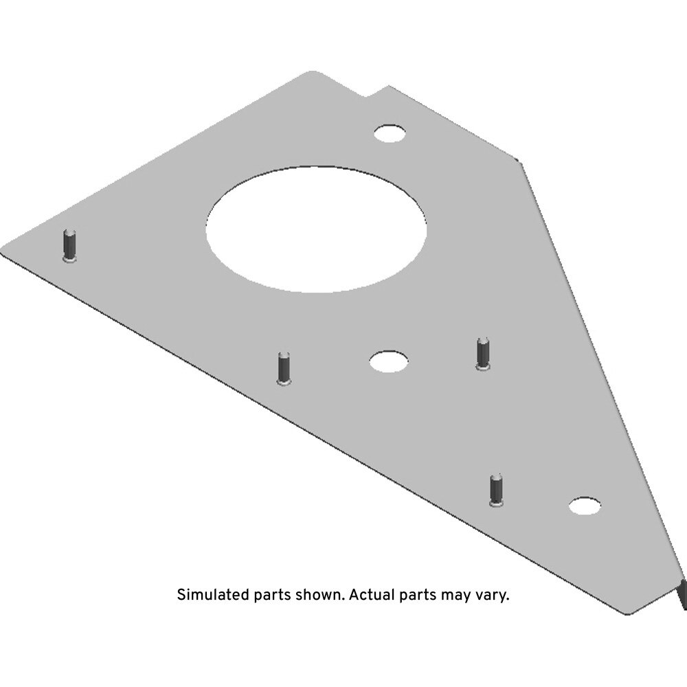 GM Genuine Parts Rear Floor Panel Passenger Side Outer Extension