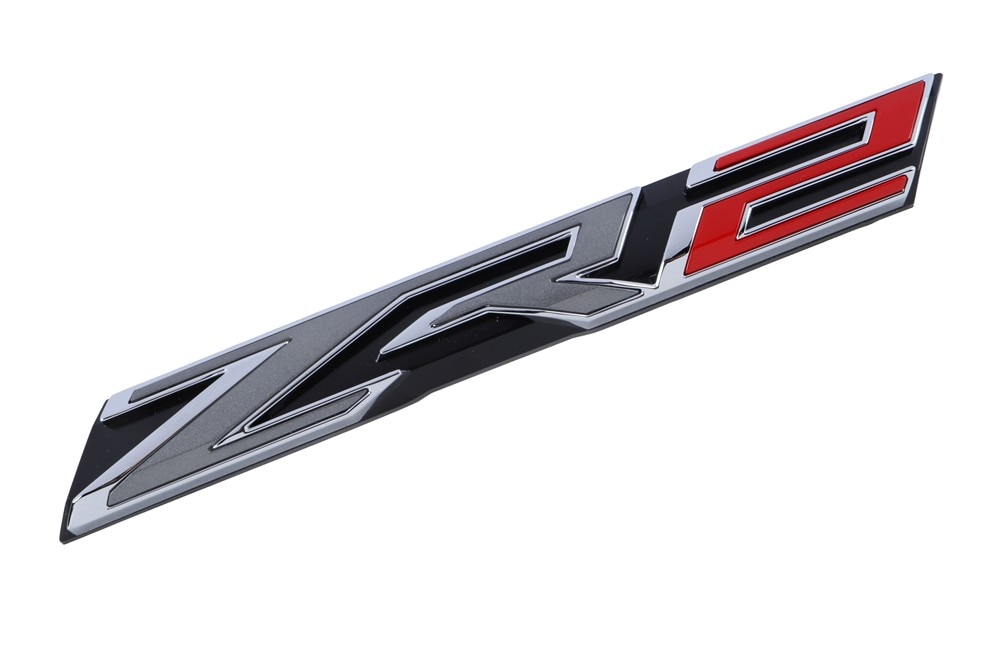 GM Genuine Parts Exterior Bright Chrome Front Grille Name Plate
