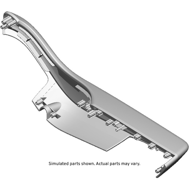 GM Genuine Parts Sky Cool Gray Rear Driver Side Door Armrest