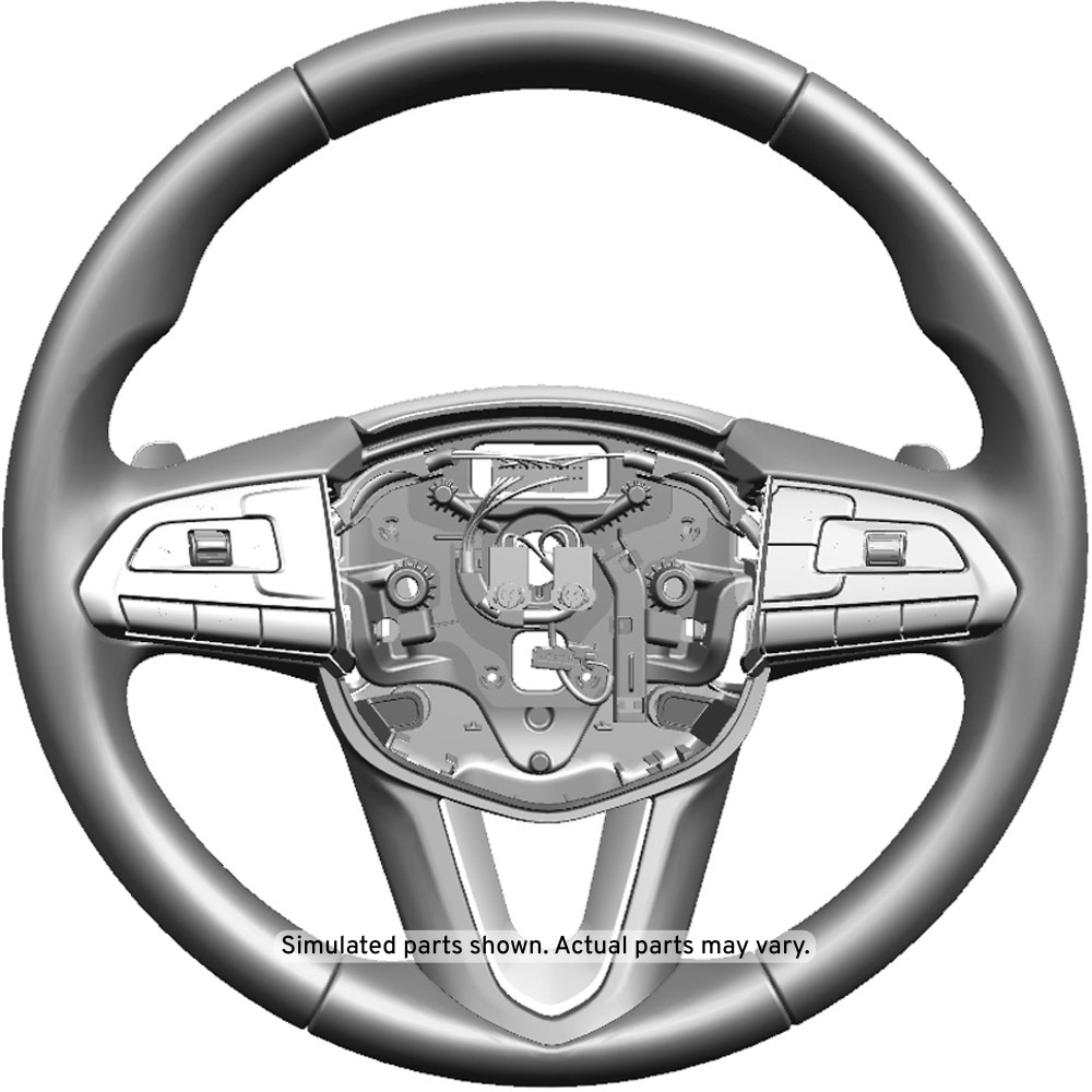 GM Genuine Parts Jet Black Steering Wheel