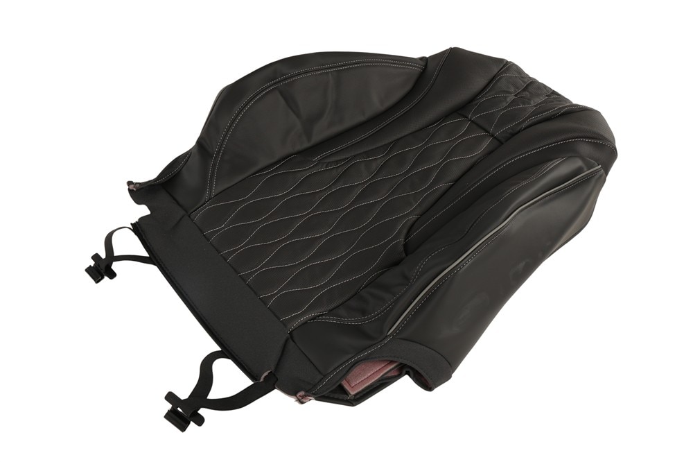 GM Genuine Parts Black Front Passenger Side Seat Back Cover