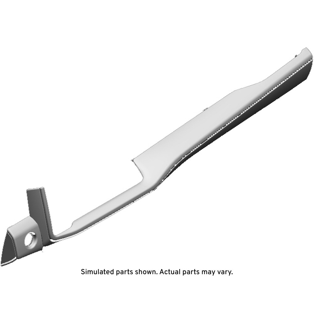 GM Genuine Parts Brownstone Passenger Side Instrument Panel Trim Pad