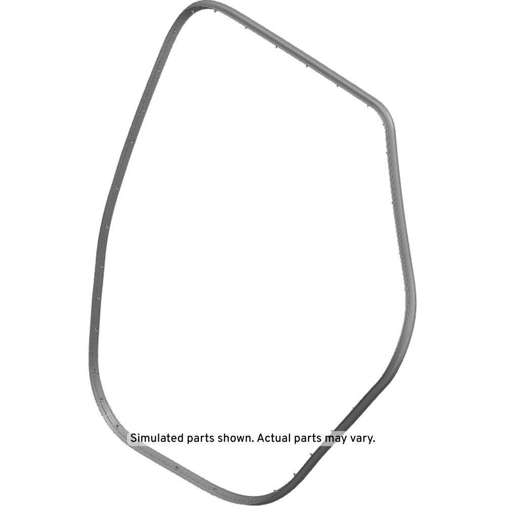 GM Genuine Parts Rear Driver Side Door Weatherstrip (Door Side)