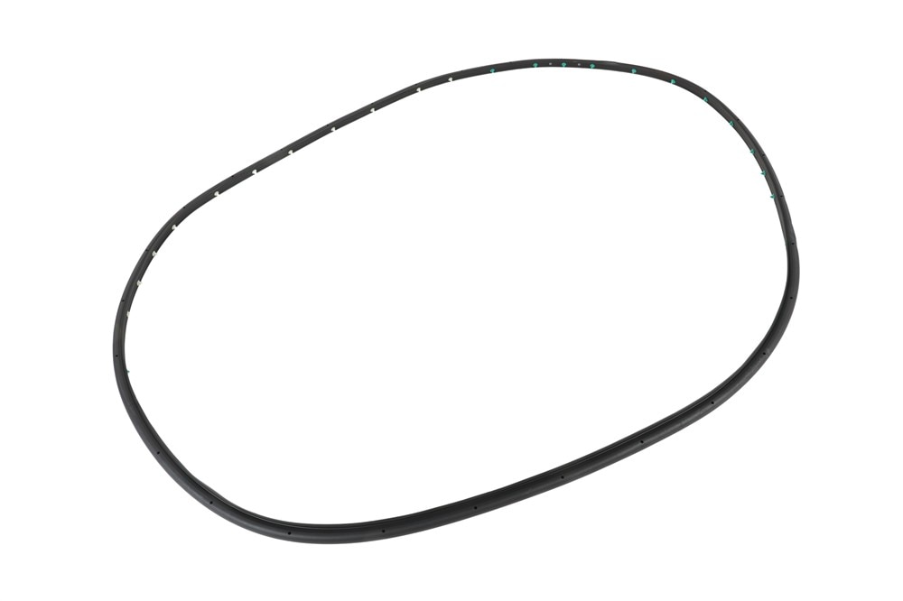 GM Genuine Parts Rear Driver Side Door Weatherstrip (Door Side)