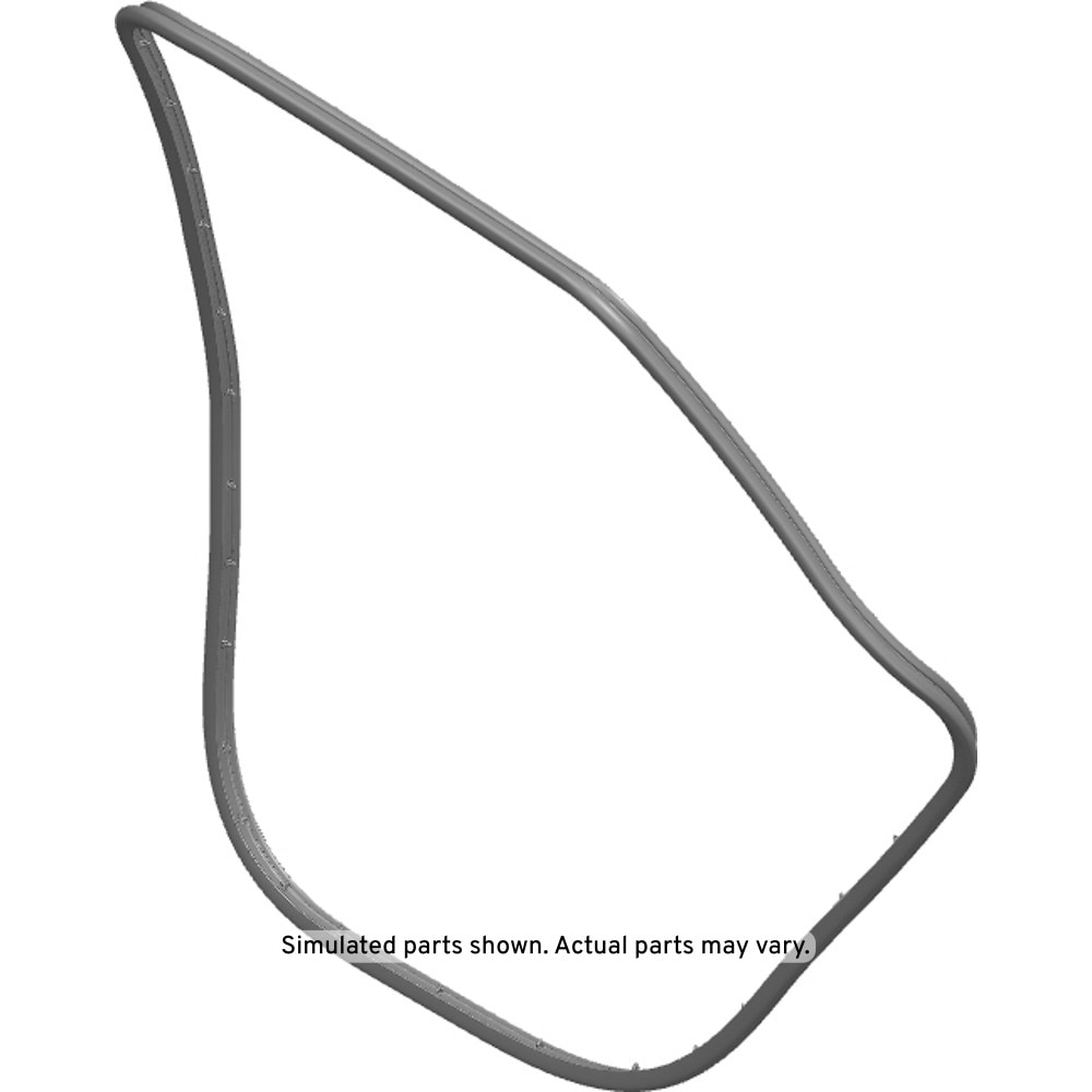 GM Genuine Parts Rear Passenger Side Door Weatherstrip (Door Side)