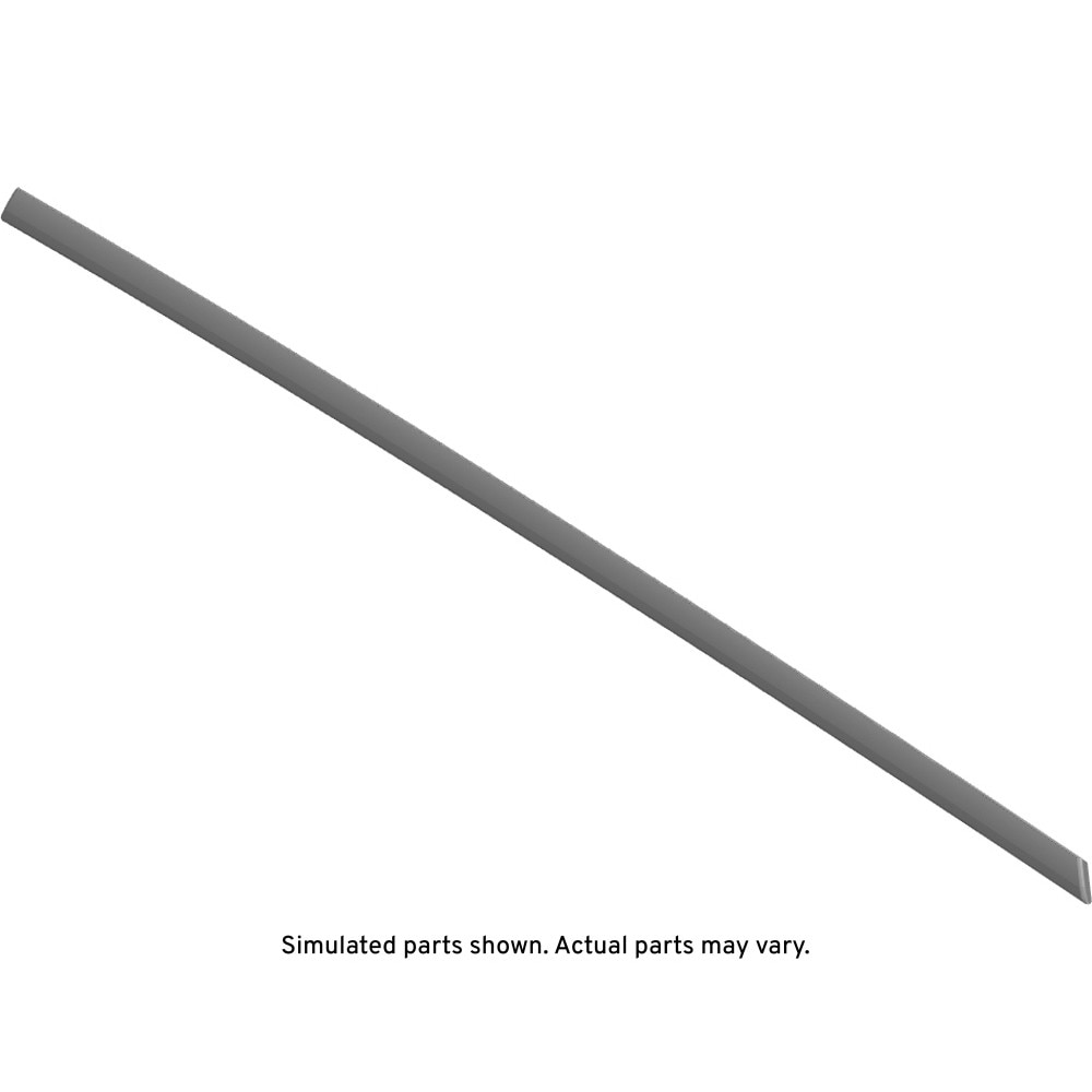 GM Genuine Parts Anodized Galvano Rear Driver Side Door Window Upper Reveal Molding
