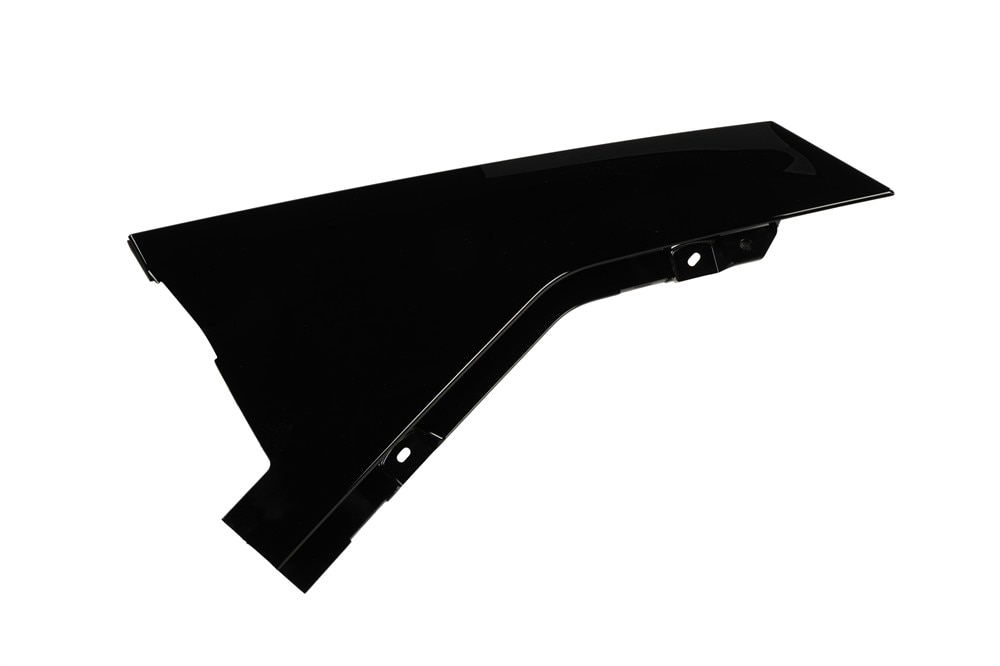 GM Genuine Parts Black Rear Passenger Side Door Window Frame Front Applique