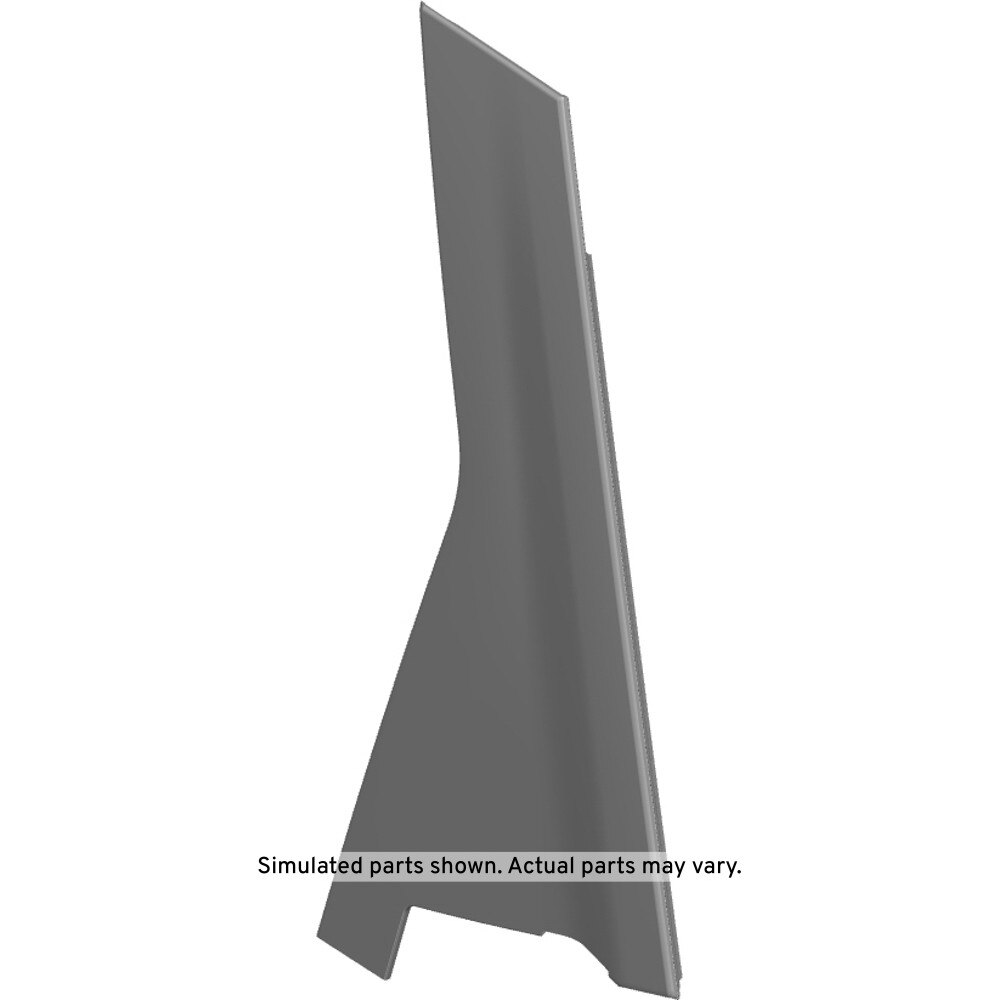 GM Genuine Parts Black Rear Driver Side Door Window Frame Rear Applique