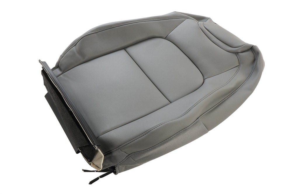 GM Genuine Parts Ash Gray Front Passenger Side Seat Back Cover