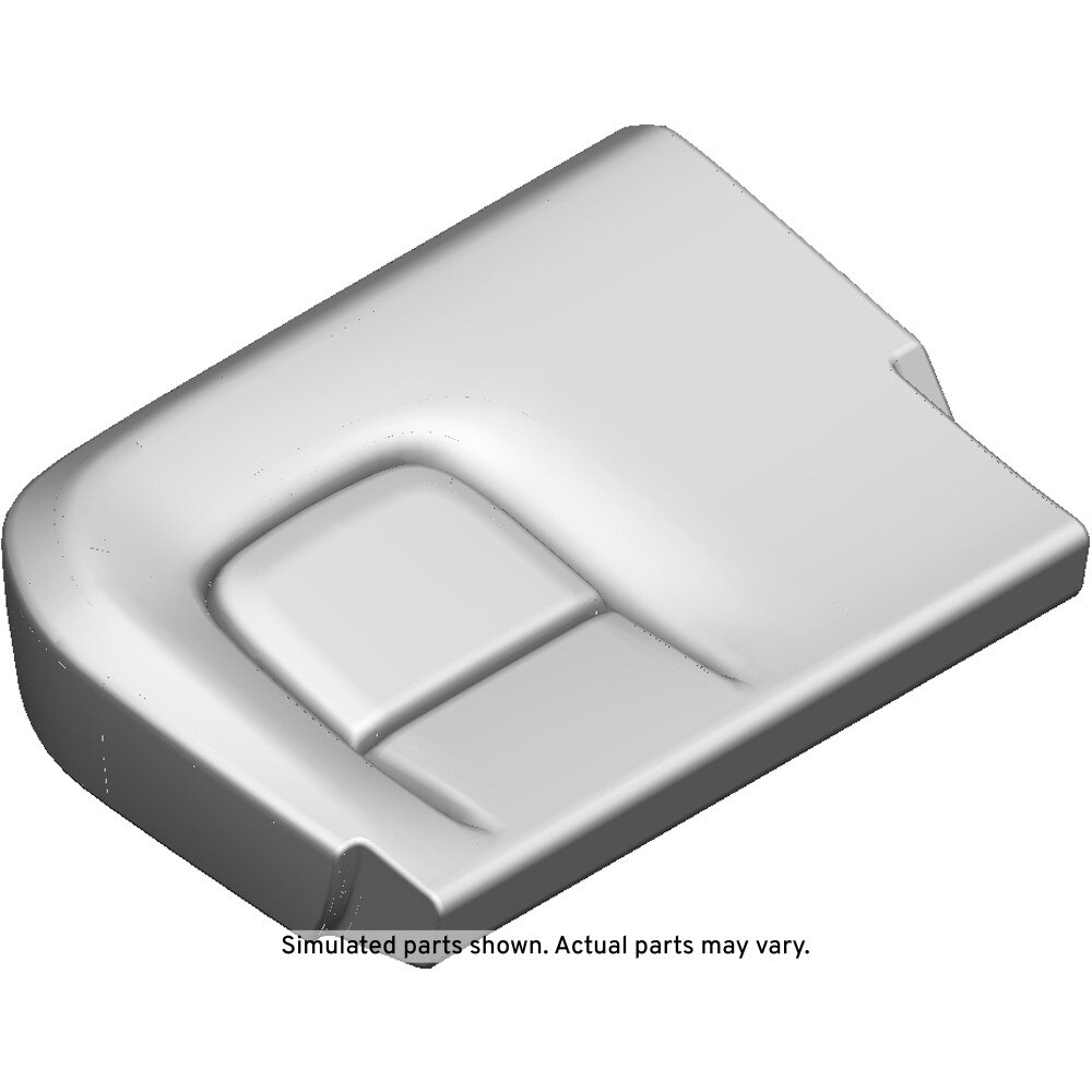 GM Genuine Parts Ash Gray Rear Driver Side Seat Cushion Cover