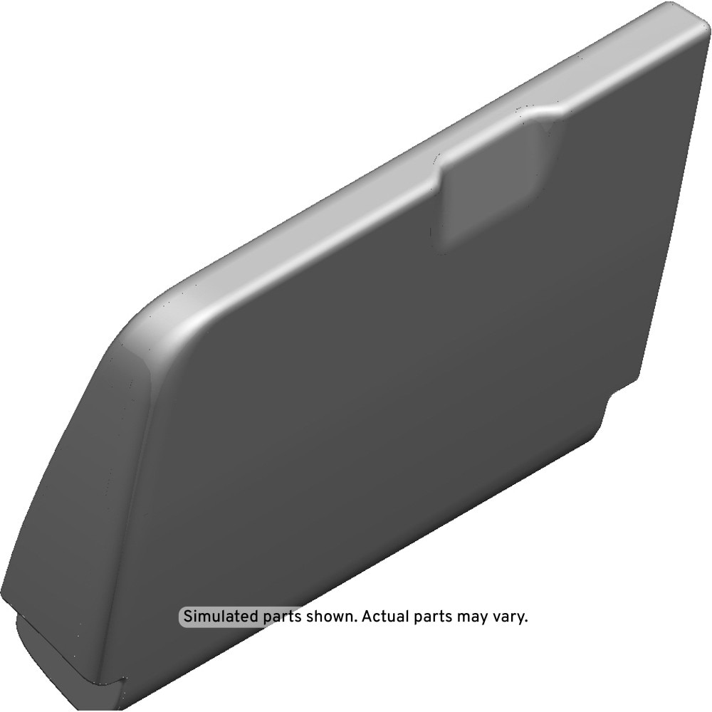 GM Genuine Parts Ash Gray Rear Driver Side Seat Back Cover