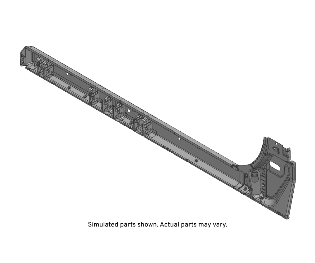 GM Genuine Parts Driver Side Rocker Inner Panel