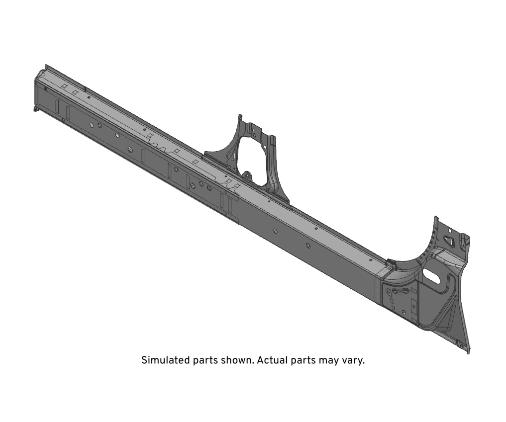 GM Genuine Parts Driver Side Rocker Outer Panel Reinforcement