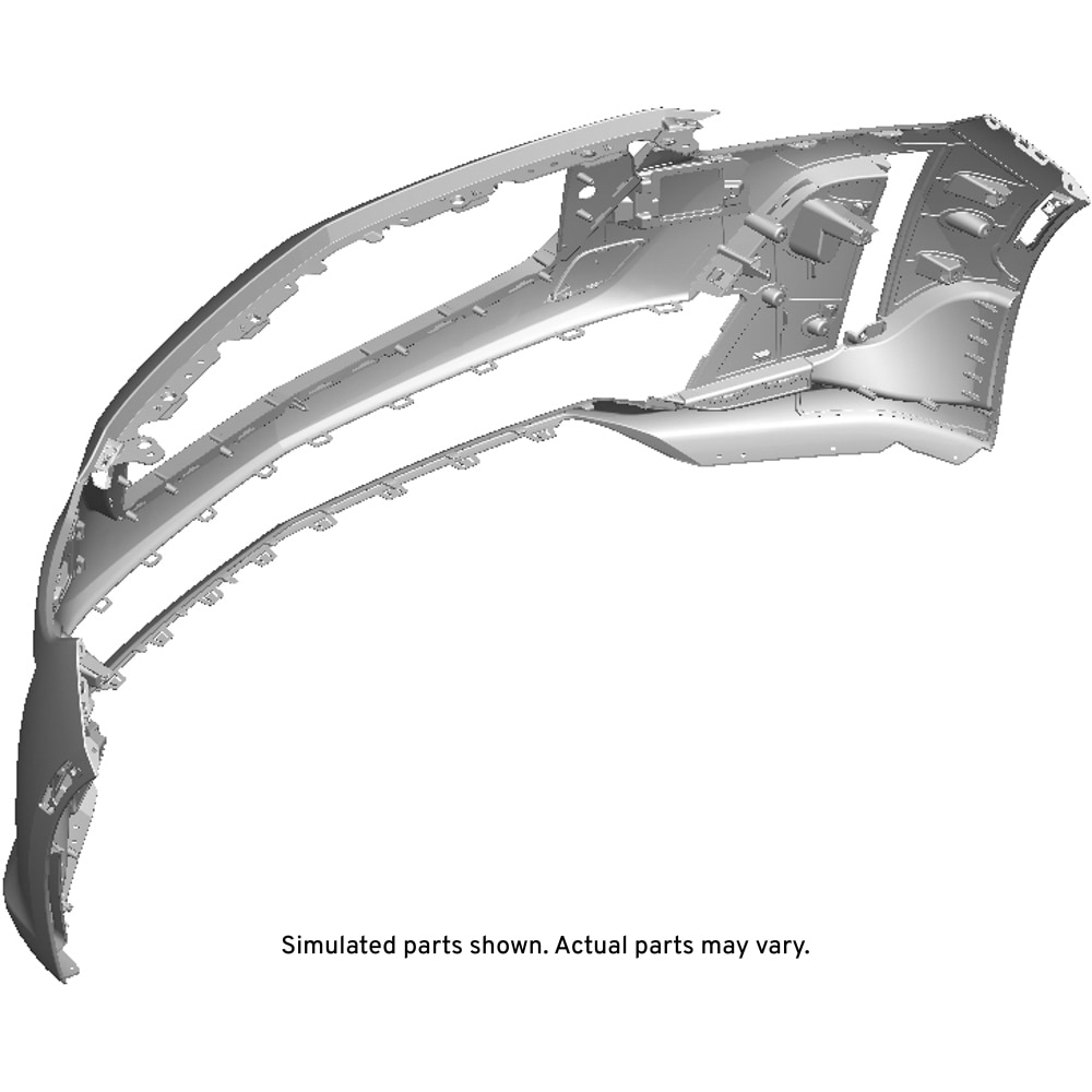 GM Genuine Parts Primed Front Bumper Fascia