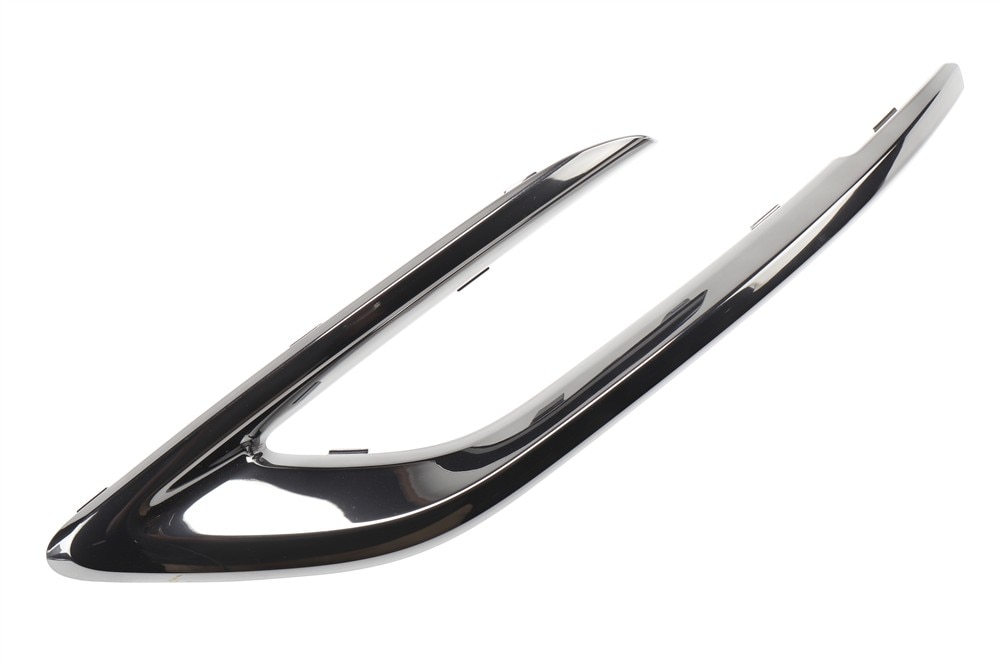 GM Genuine Parts Black Ice Chrome Rear Passenger Side Bumper Fascia Molding
