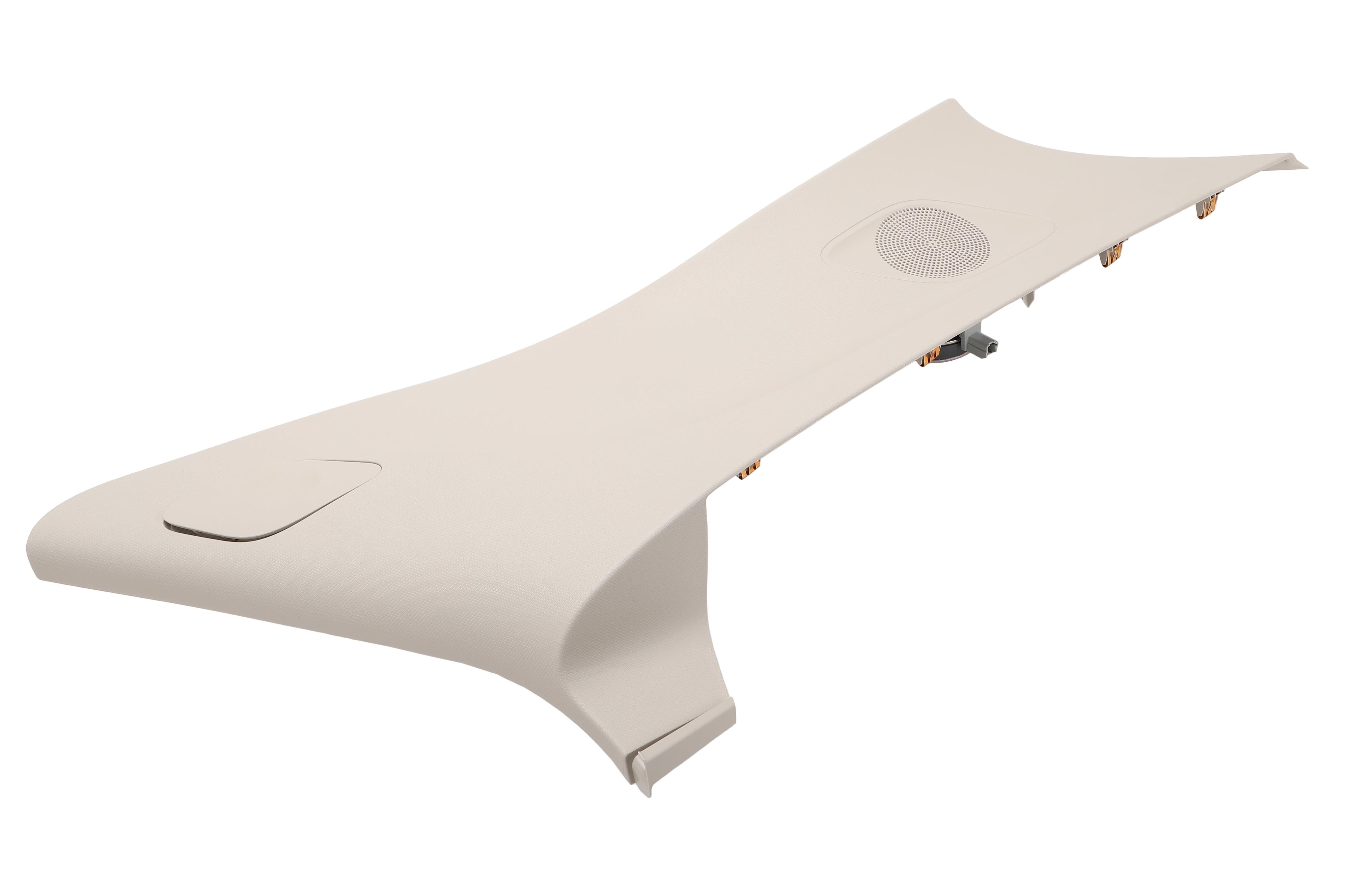 GM Genuine Parts Beige Passenger Side Quarter Window Trim Finish Panel