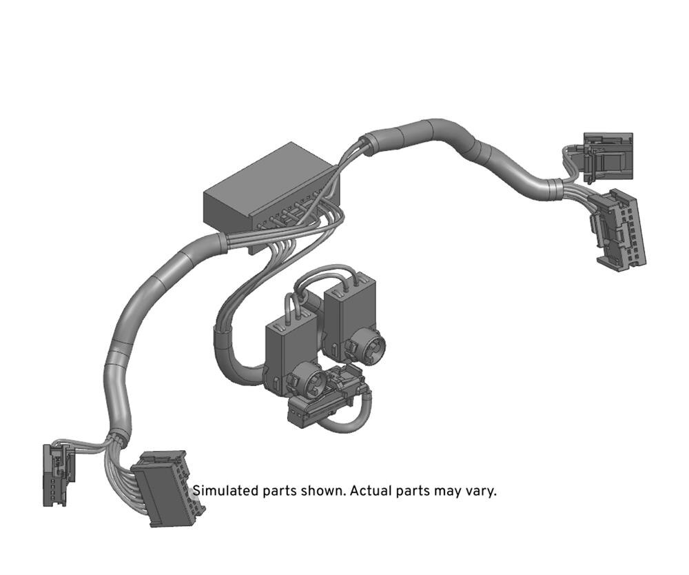GM Genuine Parts Steering Wheel Pad Accessory Wiring Harness