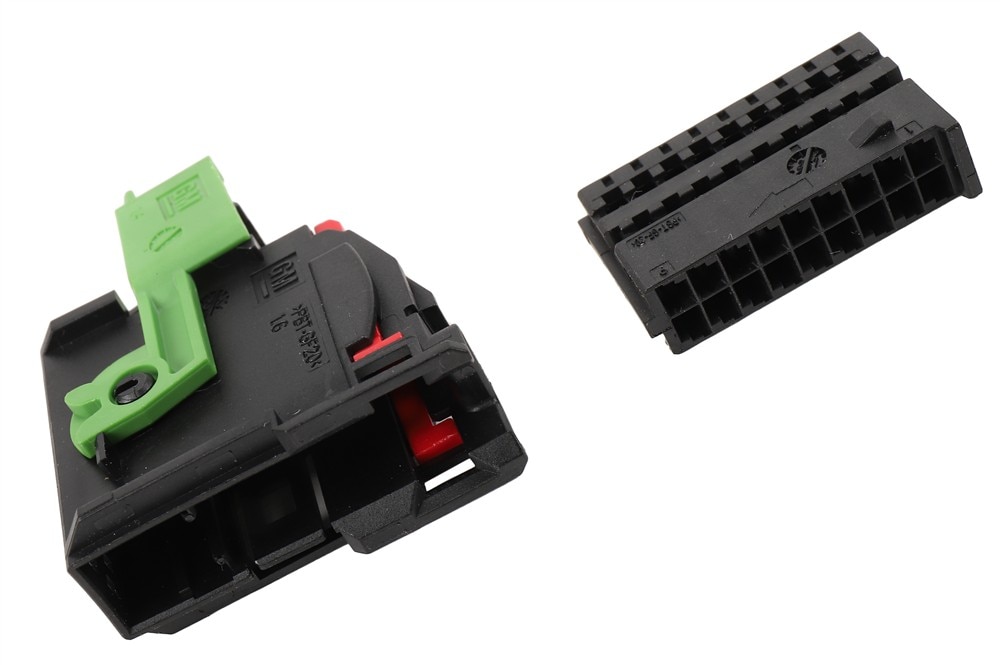 GM Genuine Parts Black 18-Way Female Wiring Harness Connector