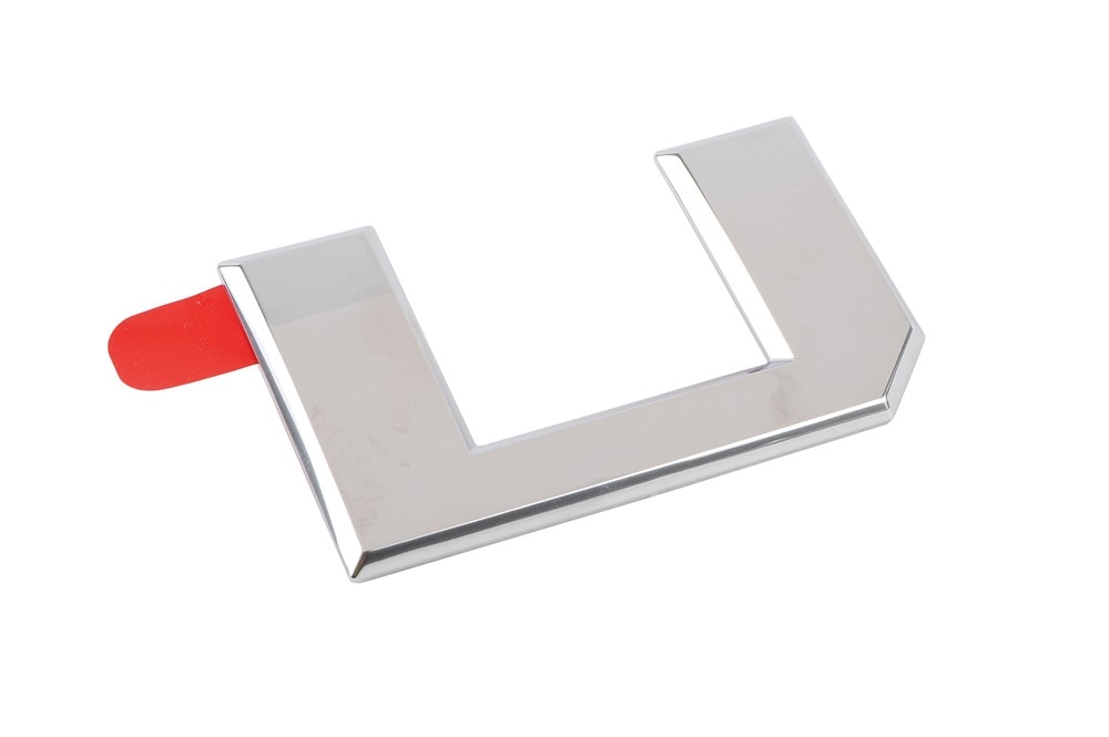 GM Genuine Parts Galvano Silver Tailgate Letter U