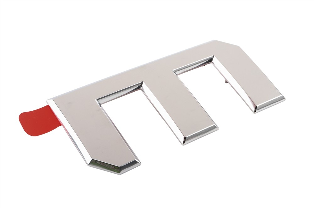 GM Genuine Parts Galvano Silver Tailgate Letter M