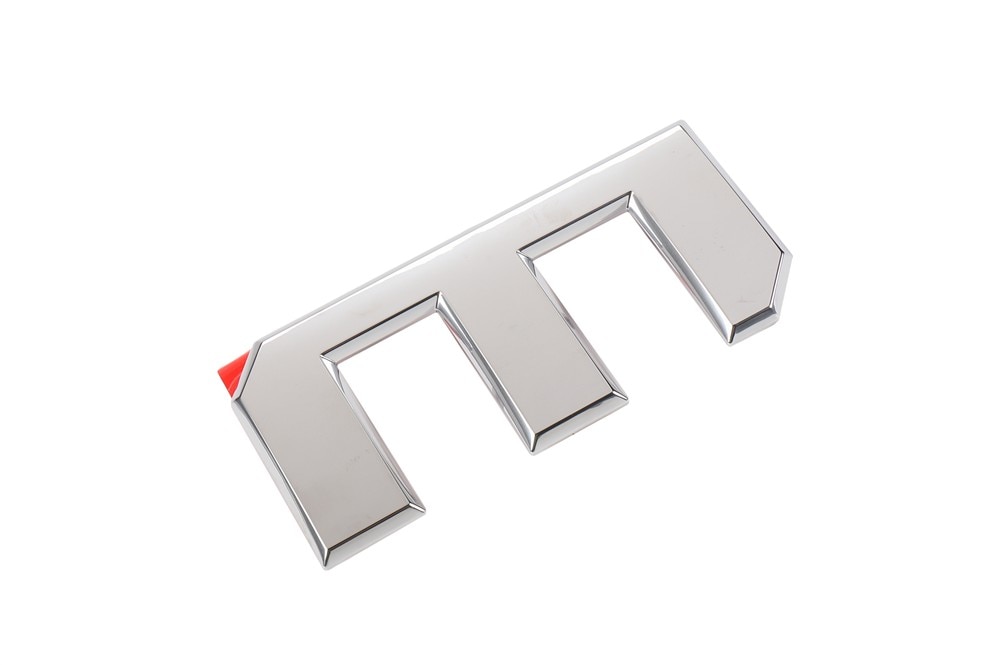 GM Genuine Parts Galvano Silver Tailgate Letter M