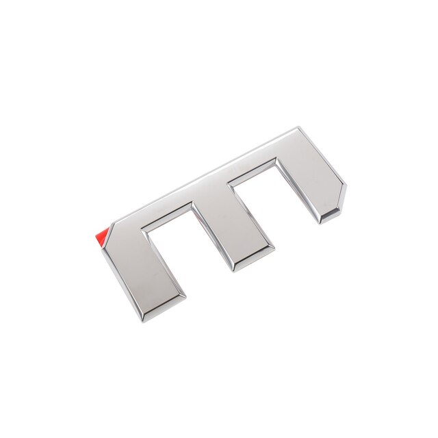 GM Genuine Parts Galvano Silver Tailgate Letter M