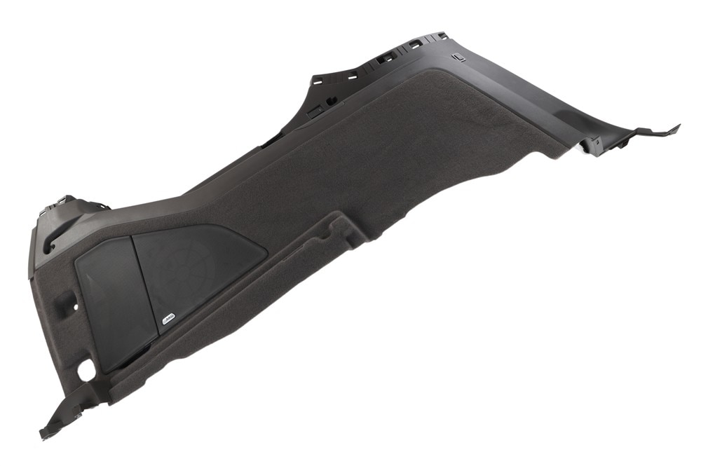 GM Genuine Parts Very Dark Atmosphere Driver Side Quarter Lower Rear Trim Panel