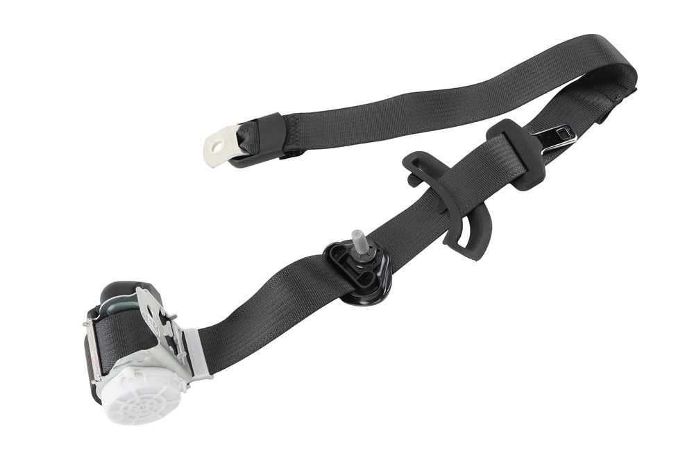 GM Genuine Parts Black Rear Passenger Side Seat Belt Retractor