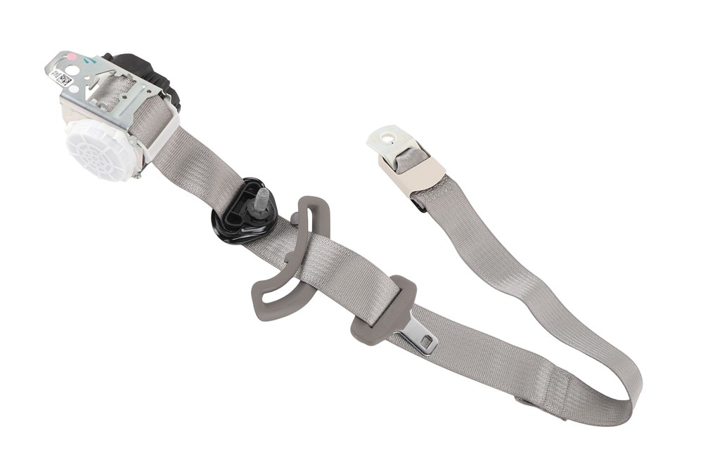 GM Genuine Parts Light Titanium Rear Passenger Side Seat Belt Retractor