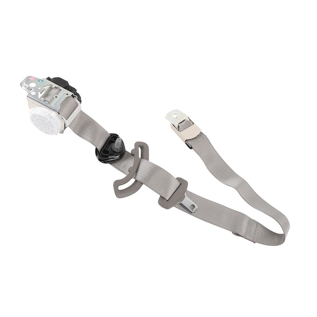 GM Genuine Parts Light Titanium Rear Passenger Side Seat Belt Retractor
