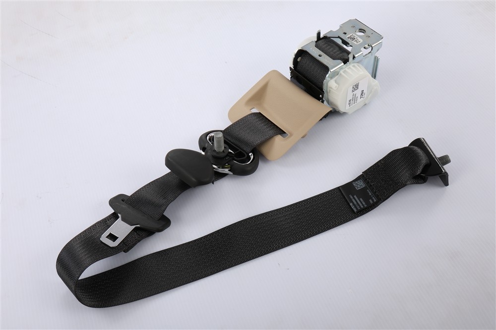 GM Genuine Parts Black 3rd Row Driver Side Seat Belt Retractor