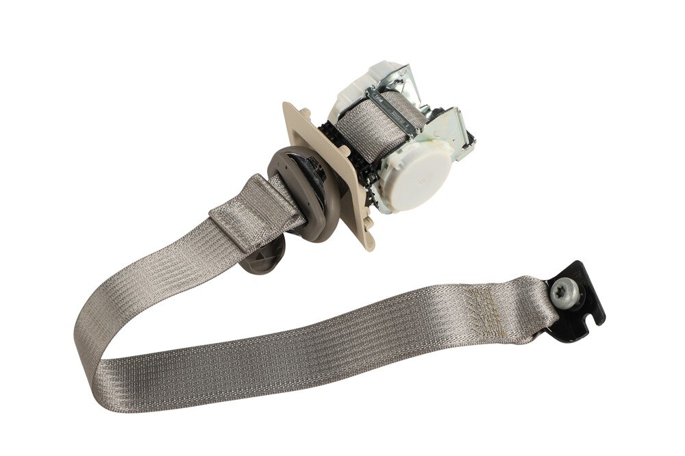 GM Genuine Parts Light Titanium 3rd Row Passenger Side Seat Belt Retractor