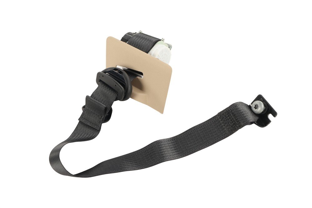 GM Genuine Parts Black 3rd Row Passenger Side Seat Belt Retractor