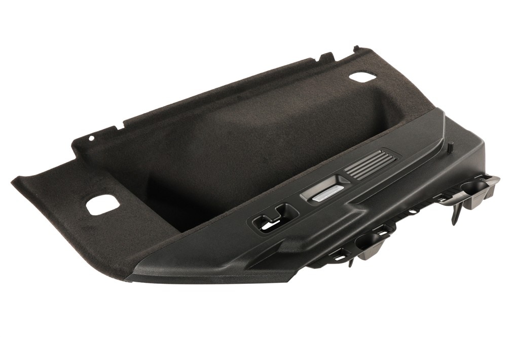 GM Genuine Parts Black Passenger Side Quarter Lower Rear Trim Panel