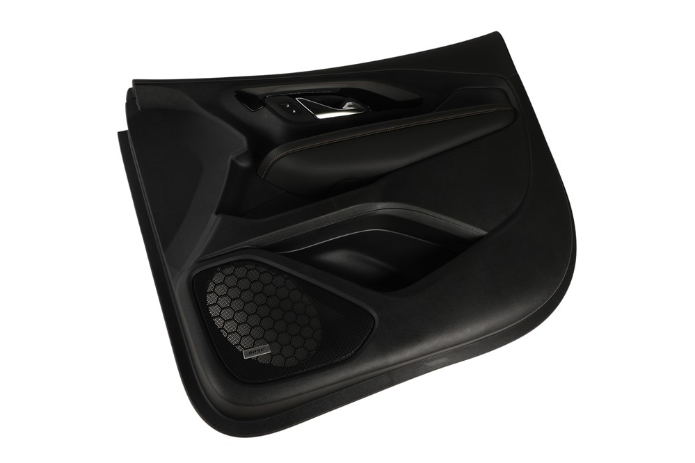 GM Genuine Parts Black Front Passenger Side Door Trim