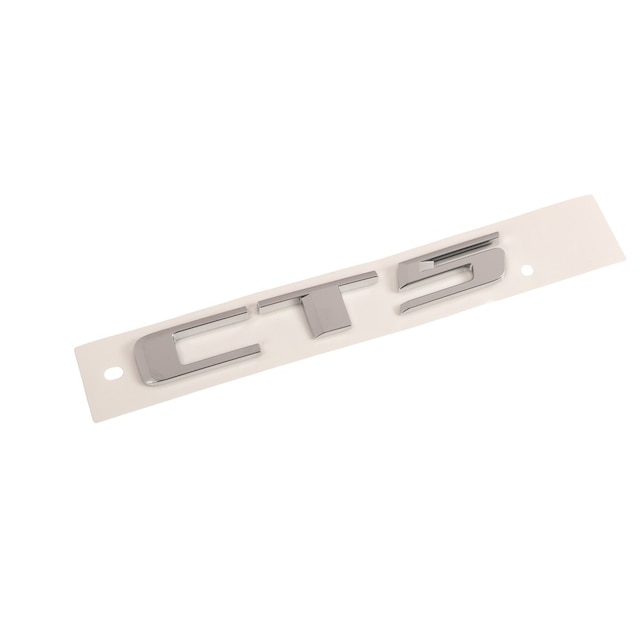 GM Genuine Parts Galvano Silver Rear Compartment Lid Vehicle Name Plate