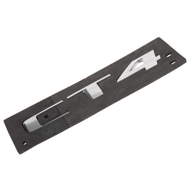 GM Genuine Parts Galvano Silver Rear Compartment Lid Vehicle Name Plate