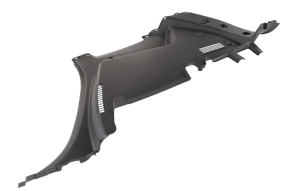 GM Genuine Parts Black Passenger Side Quarter Lower Rear Trim Panel