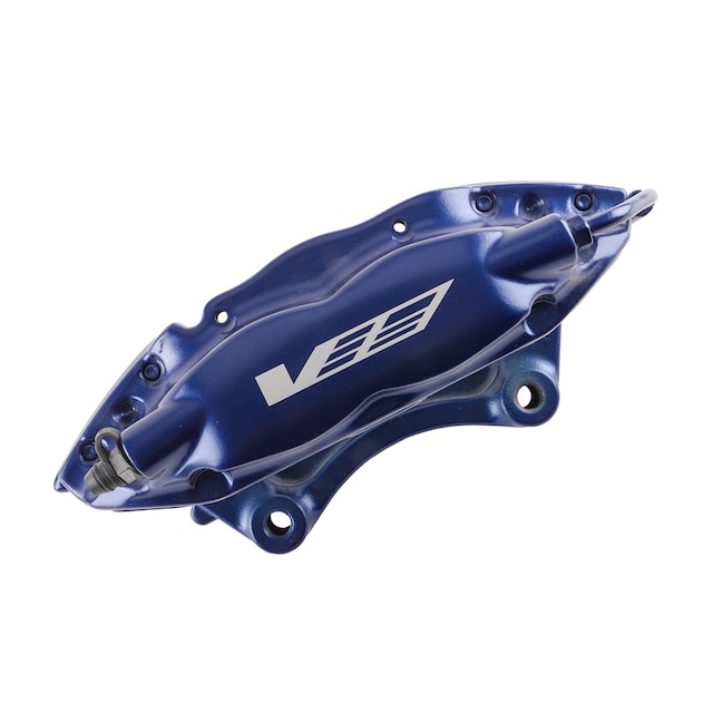 GM Genuine Parts Caliper Royal Blue Rear Driver Side Brake Caliper without Pads and Bracket